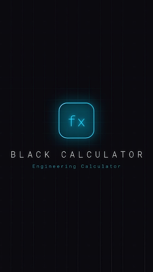Black Calculator Screenshot 0