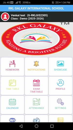 RKL GALAXY INTERNATIONALSCHOOL Screenshot 1