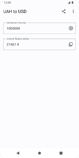 UAH to USD Screenshot 0