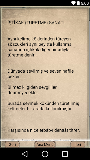AYT İçin Edebi Sanatlar Screenshot 3
