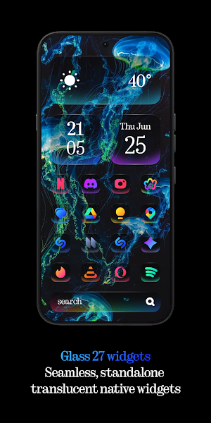 Glass 27 Icons Screenshot 1