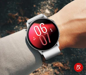 Red Flux Watch Face Screenshot 2