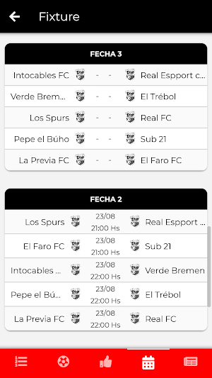 Torneos ACDP Screenshot 3
