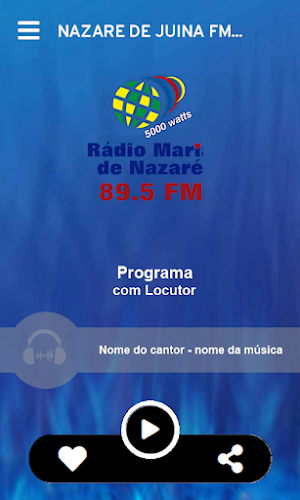 Nazaré de Juína FM Screenshot 0