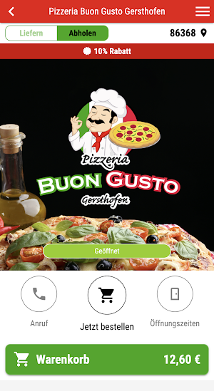 Pizzeria Buon Gusto Gersthofen Screenshot 0