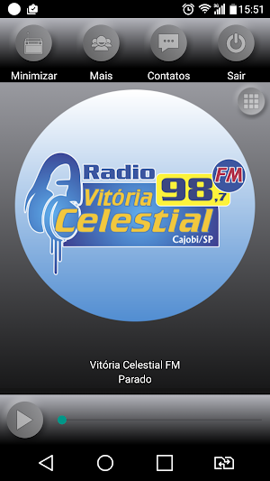 Vitória Celestial FM Screenshot 0