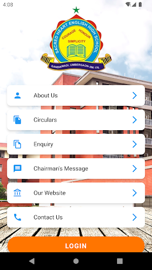 Sacred Heart English School Screenshot 0