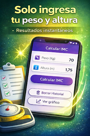 Calculadora IMC – Peso Ideal Screenshot 3