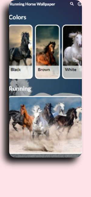 Running Horse Wallpaper Screenshot 2