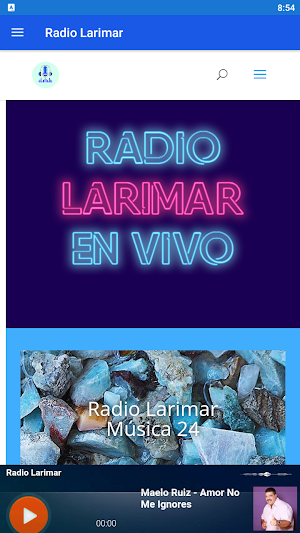 Radio Larimar Screenshot 2