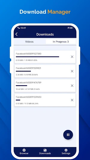Video Downloader - Save Video Screenshot 1