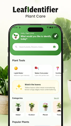 LeafIdentifier: Plant Care Screenshot 0