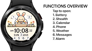 AZ289 Easter Bunny Watch Face Screenshot 0