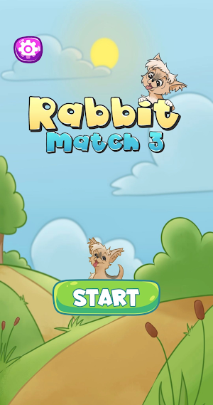 Rabbit Match 3 Screenshot 0