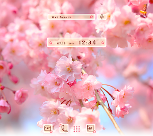 Cherry Blossom Vision Theme Screenshot 0