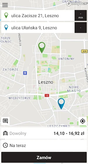 Taxi 533509335 Leszno Screenshot 3