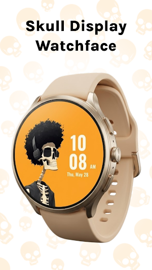 Skull Display Watchface Screenshot 1