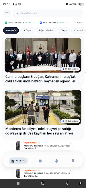 Haberler - Son Dakika Screenshot 0