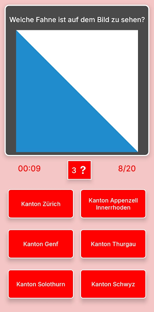 Switzerland Geography Quiz Screenshot 2