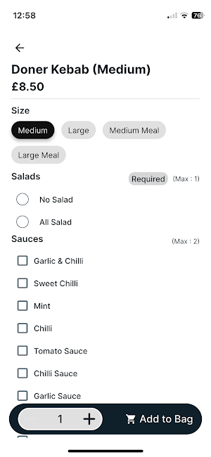 Peppinos Pizza Ammanford Screenshot 2