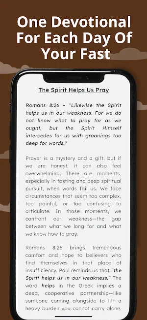 Christian Fasting Devotionals Screenshot 1