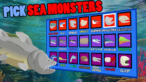 Megalodon Fights Sea Monsters Screenshot 1