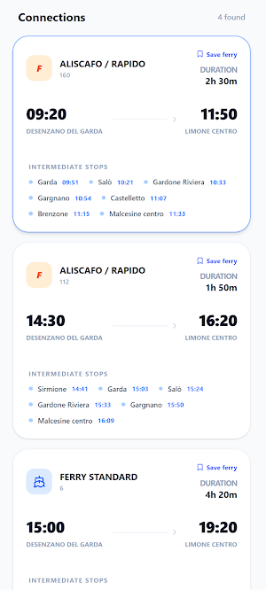 GardaFerry Screenshot 2