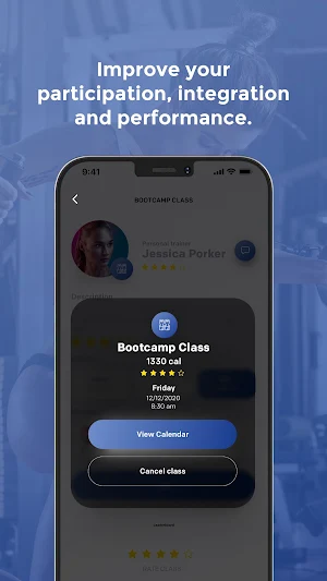 Repetitions Group Fitness Screenshot 1