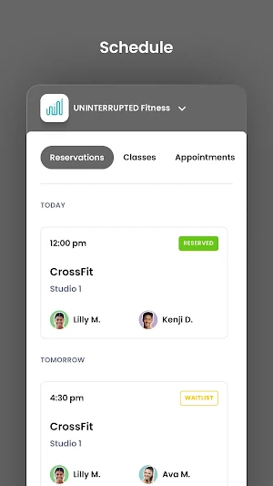 UNINTERRUPTED Fitness Screenshot 2