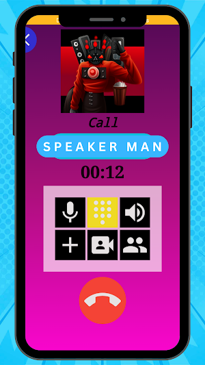 Scary Speaker Man Fake Call Screenshot 3