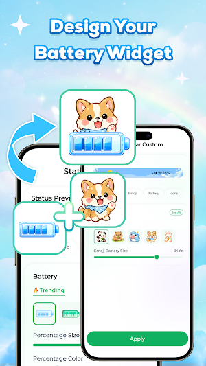 Emoji Battery: Customize Icon Screenshot 2