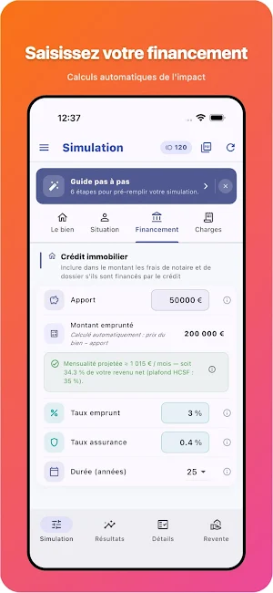 RendImmo : rendement locatif Screenshot 2