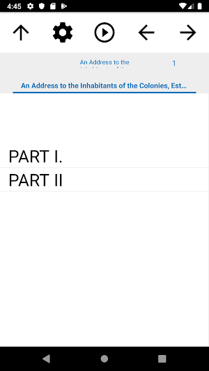 Book, An Address to the Inhabi Screenshot 0