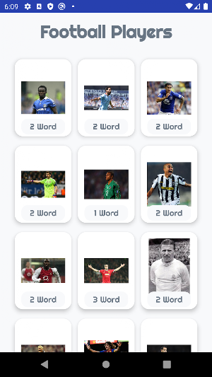 Guess Football Player Quiz Screenshot 1