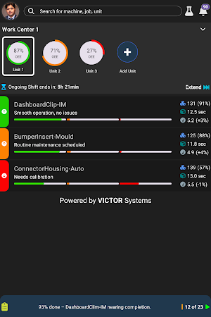 Victor Intelligence - MII Demo Screenshot 2