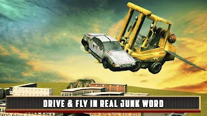 Flying Truck Junkyard Parking Screenshot 3