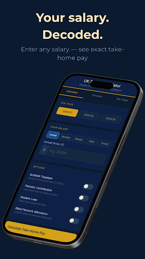 SalarySnap: UK Tax Calculator Screenshot 0