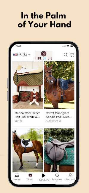Ride or Die Equestrian Shop Screenshot 2