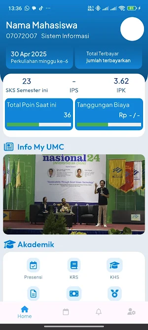 Universitas Ma Chung (My UMC) Screenshot 1