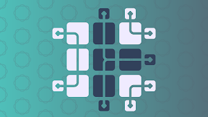 Zen Squares: Flat Rubik's Cube Screenshot 1