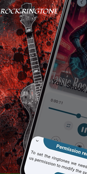 Rock ringtone: Music - Sounds Screenshot 0