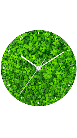 Green Leaves Watch Face Screenshot 3