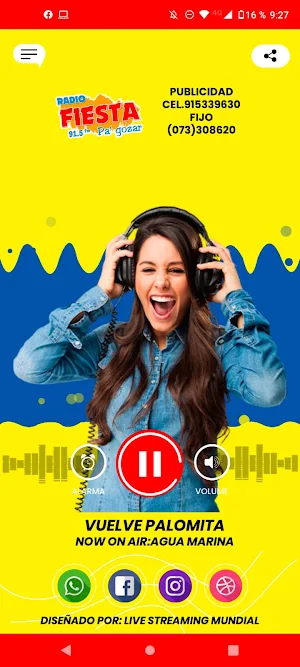 Radio Fiesta 91.5 Fm Piura Screenshot 0