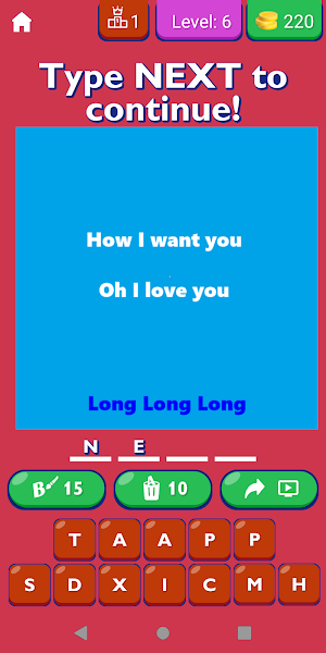 Beatles Song Lyrics App Screenshot 3