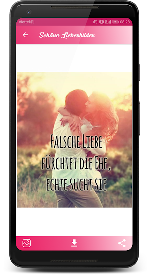 Schöne Liebessprüche & Liebesbilder Screenshot 3