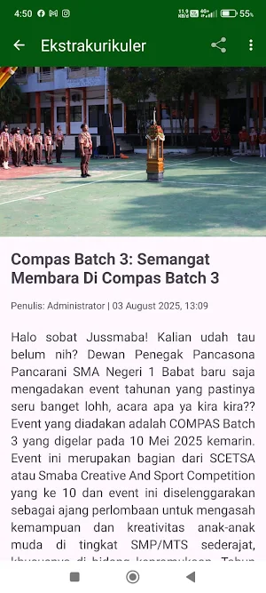 Smaba News Screenshot 1