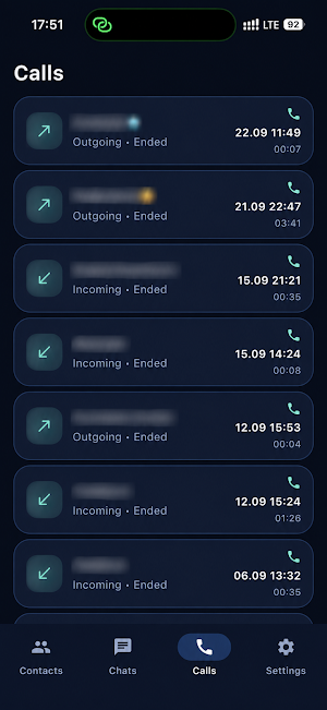 PeerLink X: Private Messenger Screenshot 1