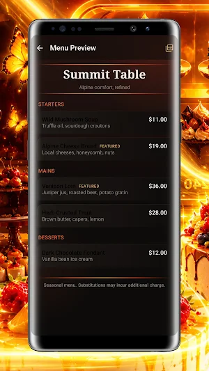 Olkanavo Menu Craft Screenshot 3
