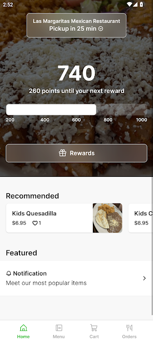Las Margaritas Restaurant Screenshot 0