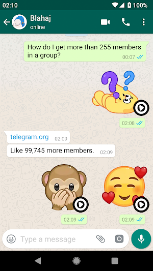 Animated Emojis stickers WAStickerApps Screenshot 2